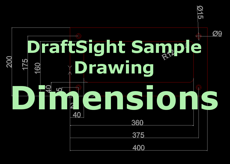 DraftSight Dimensions
