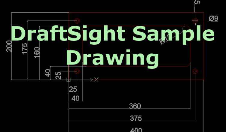 DraftSight Sample Drawing