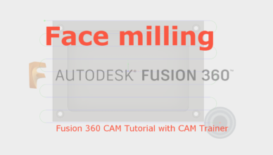 fusion 360 face milling