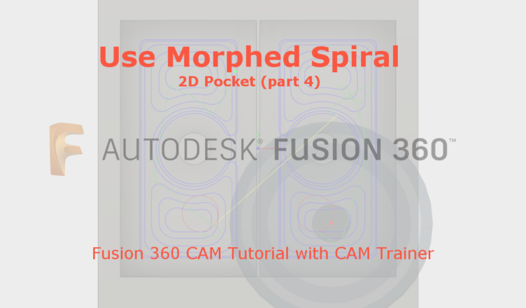 use morphed spiral machining
