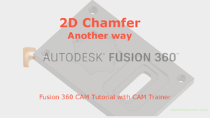 chamfering fusion 360