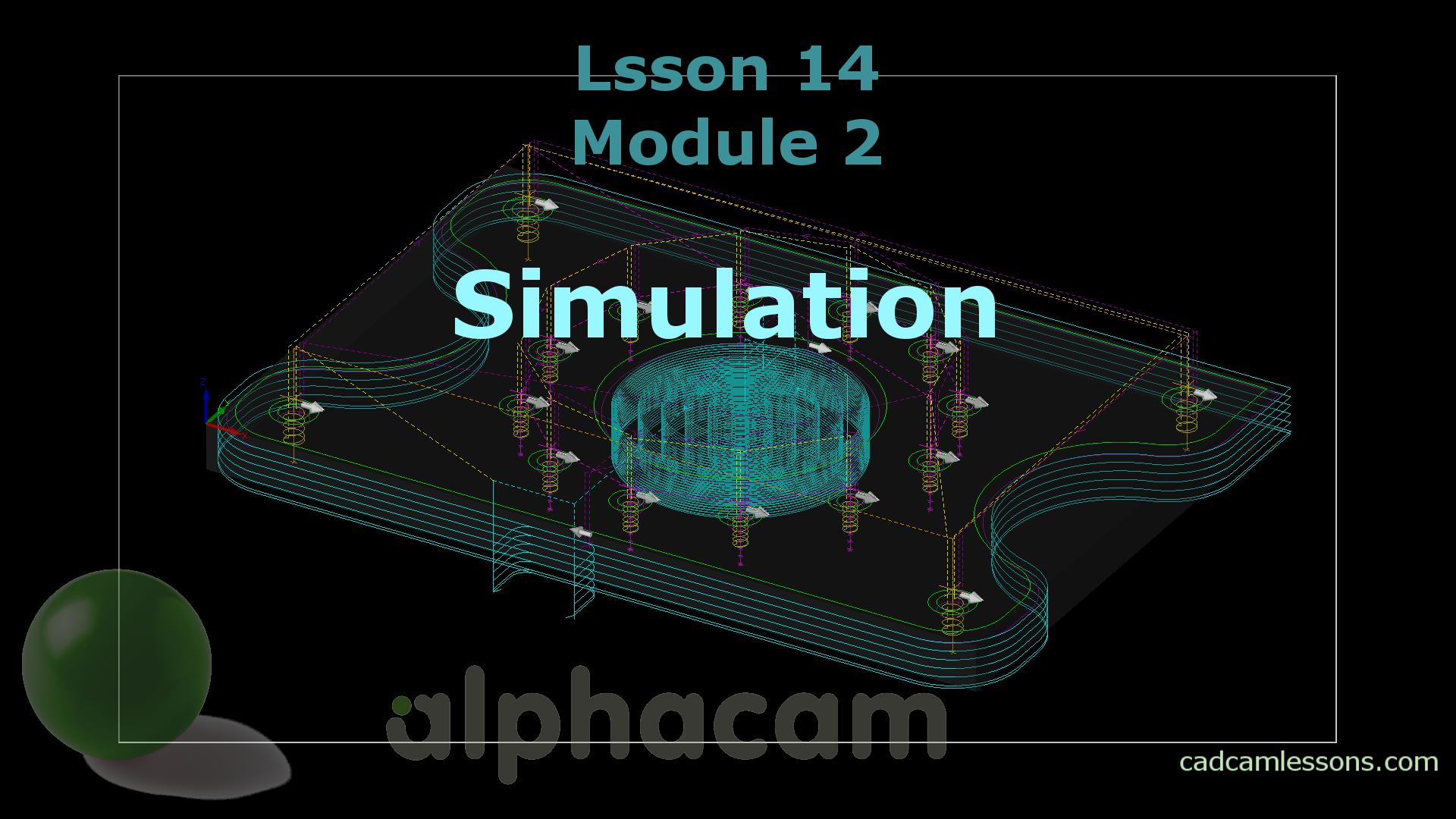 alphacam simulation