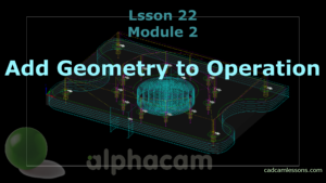 add geometry to operation
