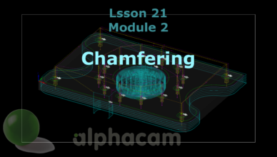 chamfering alphacam
