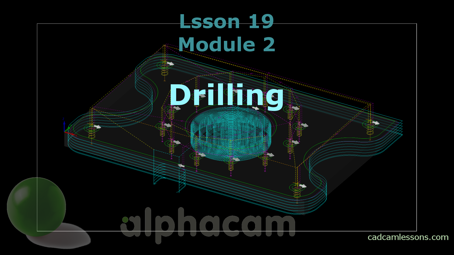 drilling alphacam